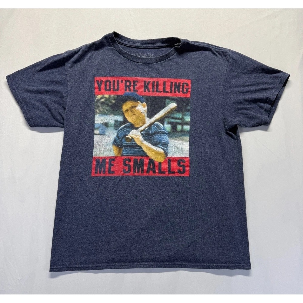 The Sandlot T Shirt Kids XL Navy Blue‎ Graphic You're Killing Me Smalls Casual